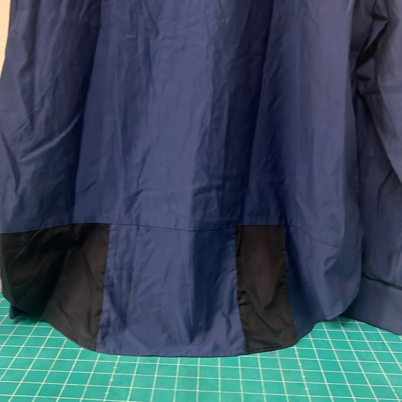 Robert Graham Mens Embroidered Button Down Navy Blue Black 100% Cotton Size XL - Picture 10 of 10